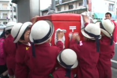ポスト愛護週間　　伊予三島郵便局