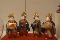 松本勝子人形教室　創作人形展　　かわのえ高原ふるさと館