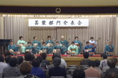 芸能発表会　　川之江文化センター