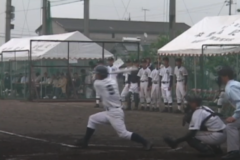 土居高校野球部　創部５０周年記念招待試合　　土居高校グラウンド
