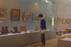 平成17年度　講座生徒作品展　　かわのえ高原ふるさと館