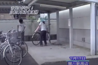 市民Ｄが行く！　「自転車置き場清掃」