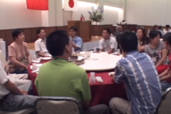 うま商工協同組合　２００６年前期研修生歓迎会　　ホテルグランフォーレ