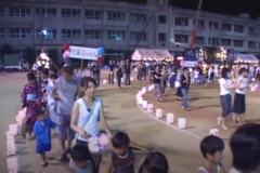 中之庄地区盆踊り大会　　中之庄小学校グラウンド