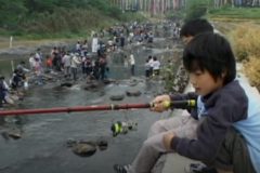 第３０回　四国中央市土居つり大会　　土居町浦山川
