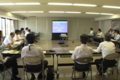 平成１９年度　第１回　行政チャンネル検討委員会　　市役所本庁