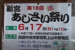 第１８回　新宮あじさい祭り　　新宮町上山　中野地区