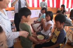 妻鳥茶道こども教室　開講式・お茶会　　＜妻鳥公民館＞