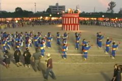 土居夏まつり　　土居町関川河川敷