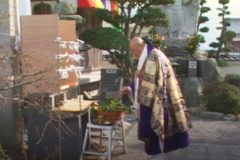 土居地域で常楽会（おねはん）　　土居町蕪崎　五智院