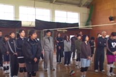 レクバレー　新宮公民館長杯大会　　新宮町　旧新宮小学校体育館