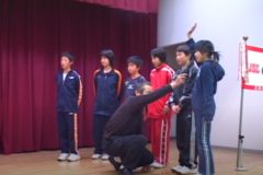 平成２０年度　三島地区　スポーツ少年団入団式　　三島公民館