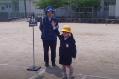 交通安全教室　　土居小学校