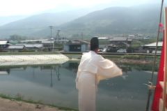 籠池整備事業竣工を祝う　　土居町津根