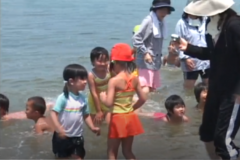 余木崎海水浴場　海開き