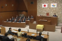 選挙後初めて　四国中央市議会が招集