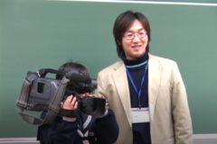 三島東中学校で　職業講座