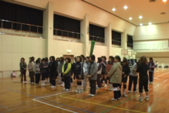 土居地区　女子レクバレー大会
