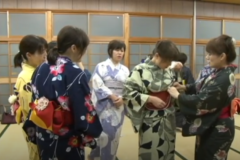 やさしい　浴衣着付け教室
