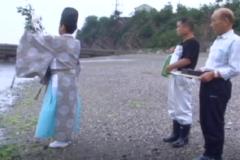 余木崎海水浴場　海開き