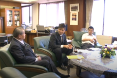 在伯県人会交換研修生として　寺尾進太郎さんが派遣