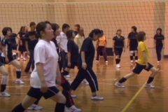 土居地域　男女混合レクバレー大会