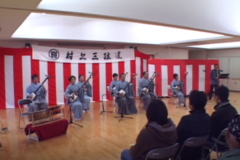 霧の森交湯～館で　津軽三味線演奏会