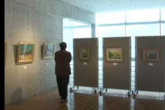 第12回　素敵な油絵教室の　仲間達展