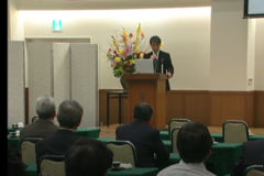 宇摩経済研究会２月例会講演　「金融危機と　グローバルマネーの行方」