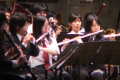 川之江高校吹奏楽部が　札幌大学吹奏楽団と交流