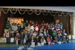 松柏地区三世代　クリスマス会
