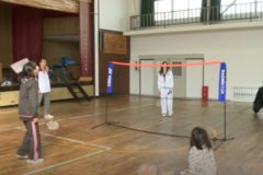 長津地域　ふれあいバドミントン大会