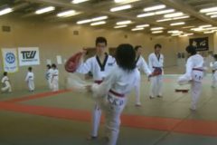 TAEKWNDO-T.K.D. 四国支部　テコンドー合宿練習
