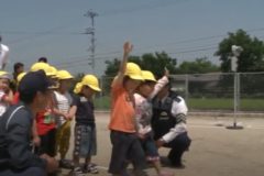 小林保育園で交通安全教室