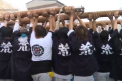 街かど　上分地区統一寄せ