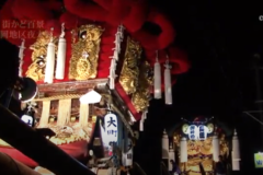 街かど　豊岡地区夜太鼓