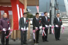 四国八十八ヶ所ヘンロ小屋プロジェクト　しんきん庵　秋桜　落成式