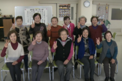 タオル体操  アイリス