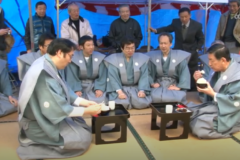 川之江八幡神社　百手祭
