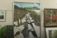 石川憲二　元気画廊　写実水彩画展