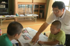 夏休み　新聞作り教室