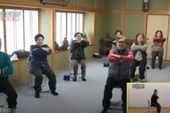 貯筋体操　持福寺③
