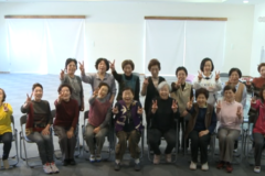 貯筋体操　中之庄公民館①