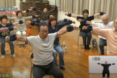 蕪崎公民館　貯筋体操②