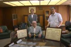 高木呉山さん　衆議院議長賞・全国水墨画美術協会会長賞受賞