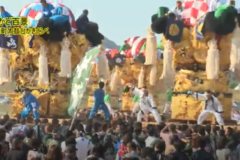 街かど百景：土居町太鼓台かきくらべ