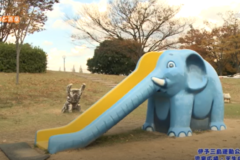街かど百景：伊予三島運動公園　児童広場・芝生広場