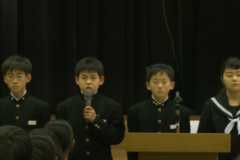三島南中学校　ものづくり体験講座発表会