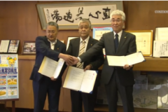 四国中央市と愛媛県電気工事工業組合 災害時支援協定結ぶ