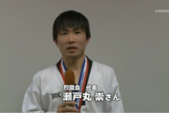 第８回全日本テコンドー選手権大会市長への出場報告